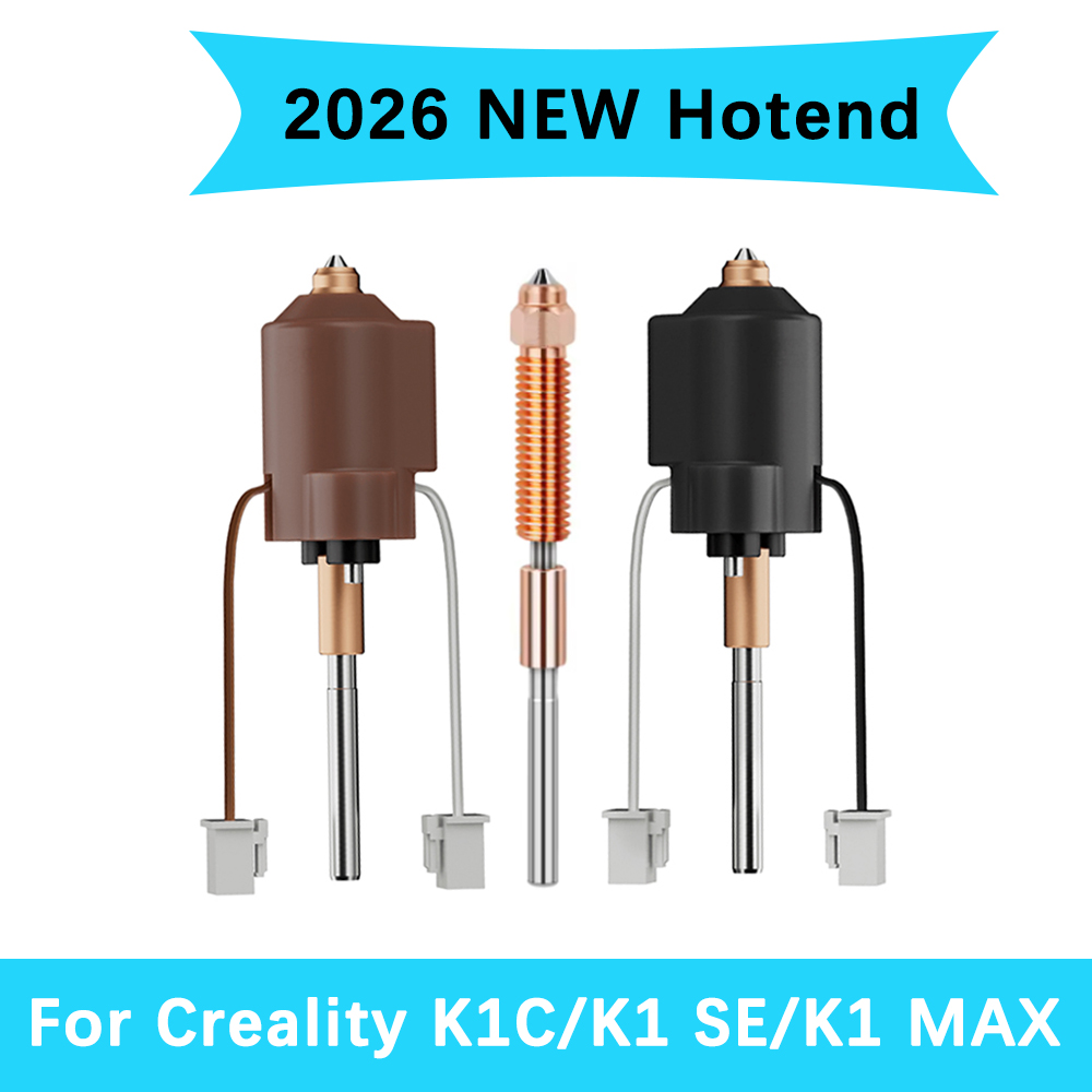 High Flow Ceramic Hotend - NIEUWE 2026 K1 MAX Hotend voor