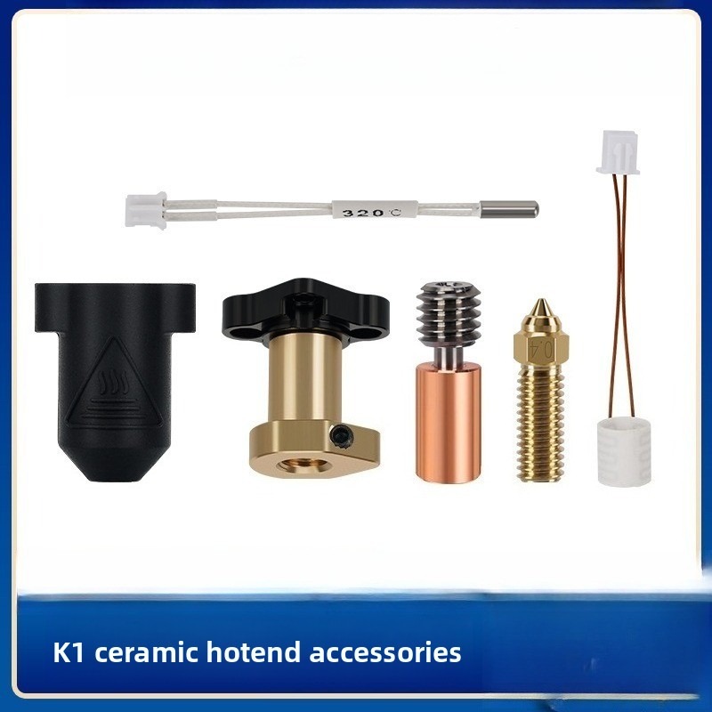 High Flow Ceramic Hotend - Creatieve 3D-printaccessoires K1/max printkop Keramische Hot