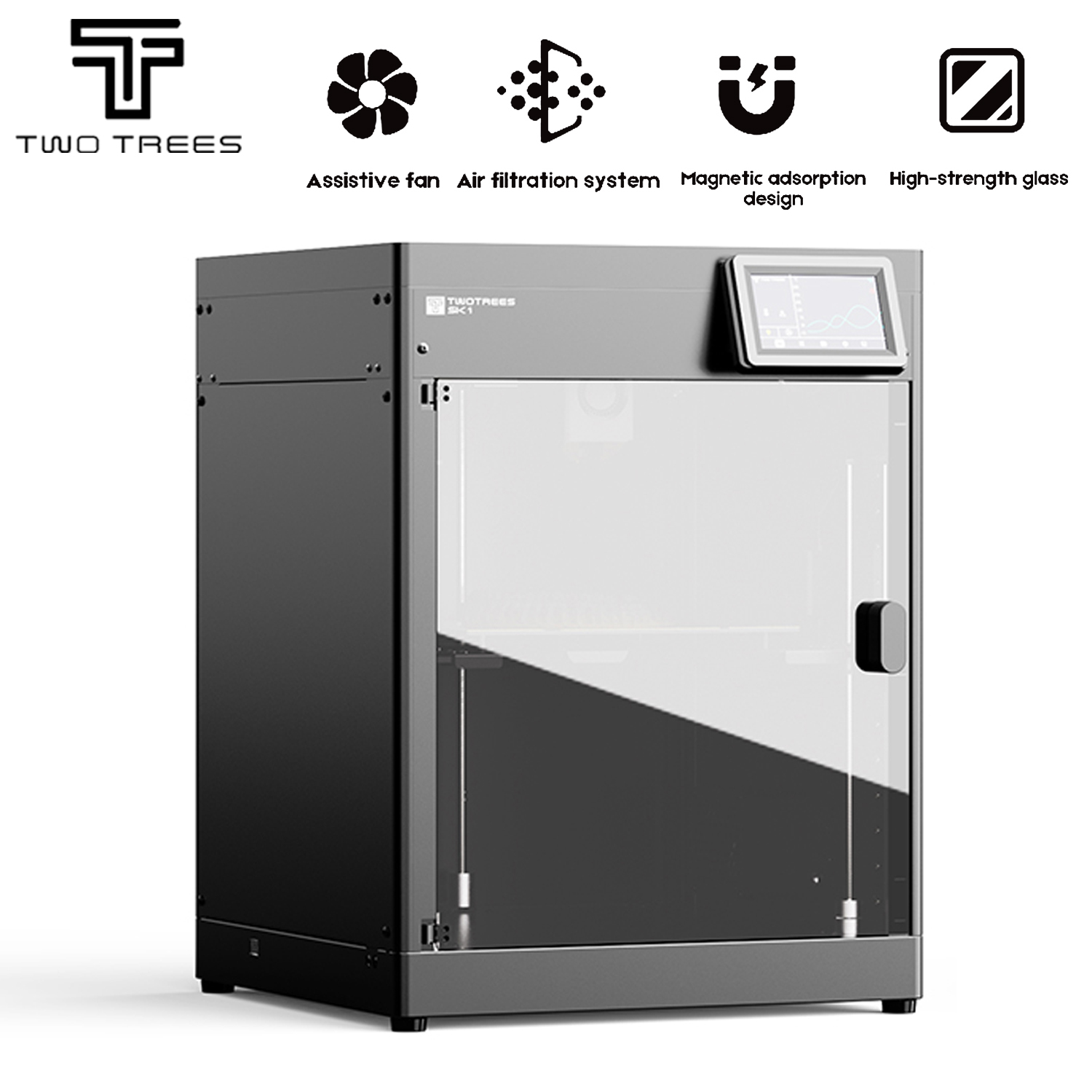 TwoTrees SK1 Snelle snelheid 7 - Corexy 3D Printer Kit recensie en prijs
