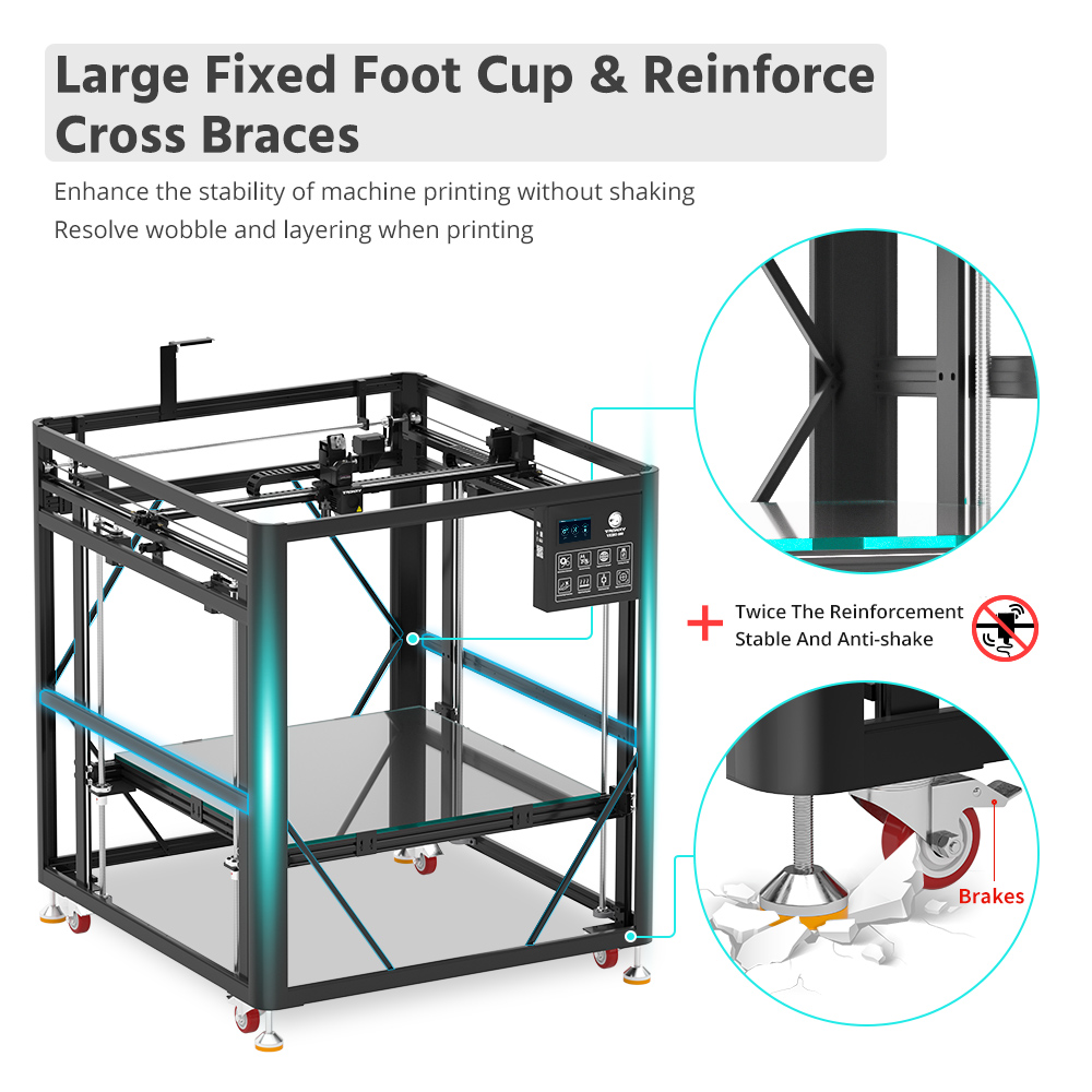 NIEUWSTE Tronxy VEHO Series 60 - Corexy 3D Printer Kit recensie en prijs