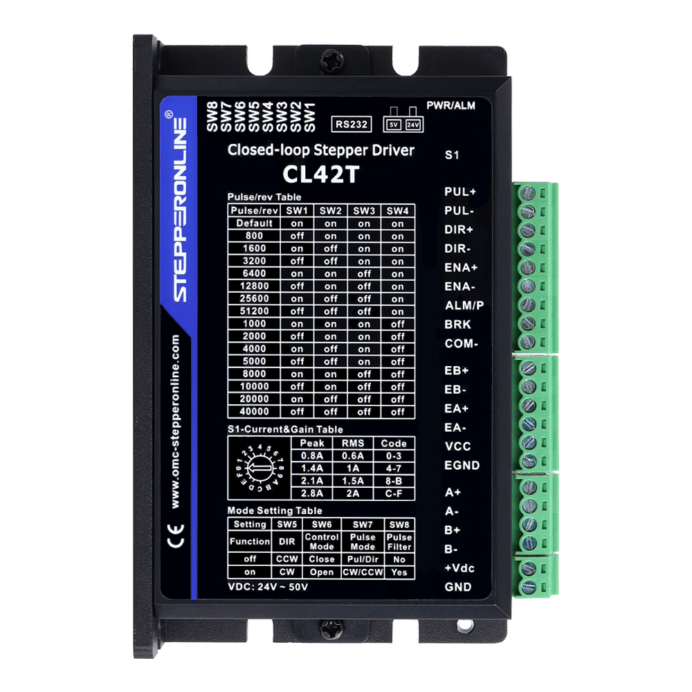 STEPPERONLINE Nema 17 stappenm - Closed Loop Stepper Motor Nema 17 recensie en prijs