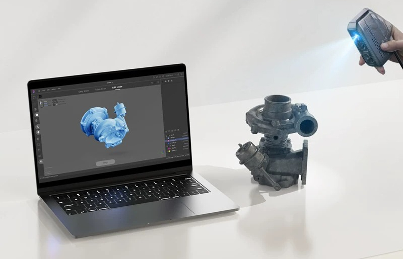 3D-scanner Hoge precisie 3D-om - Handheld 3D Scanner High Precision recensie en prijs